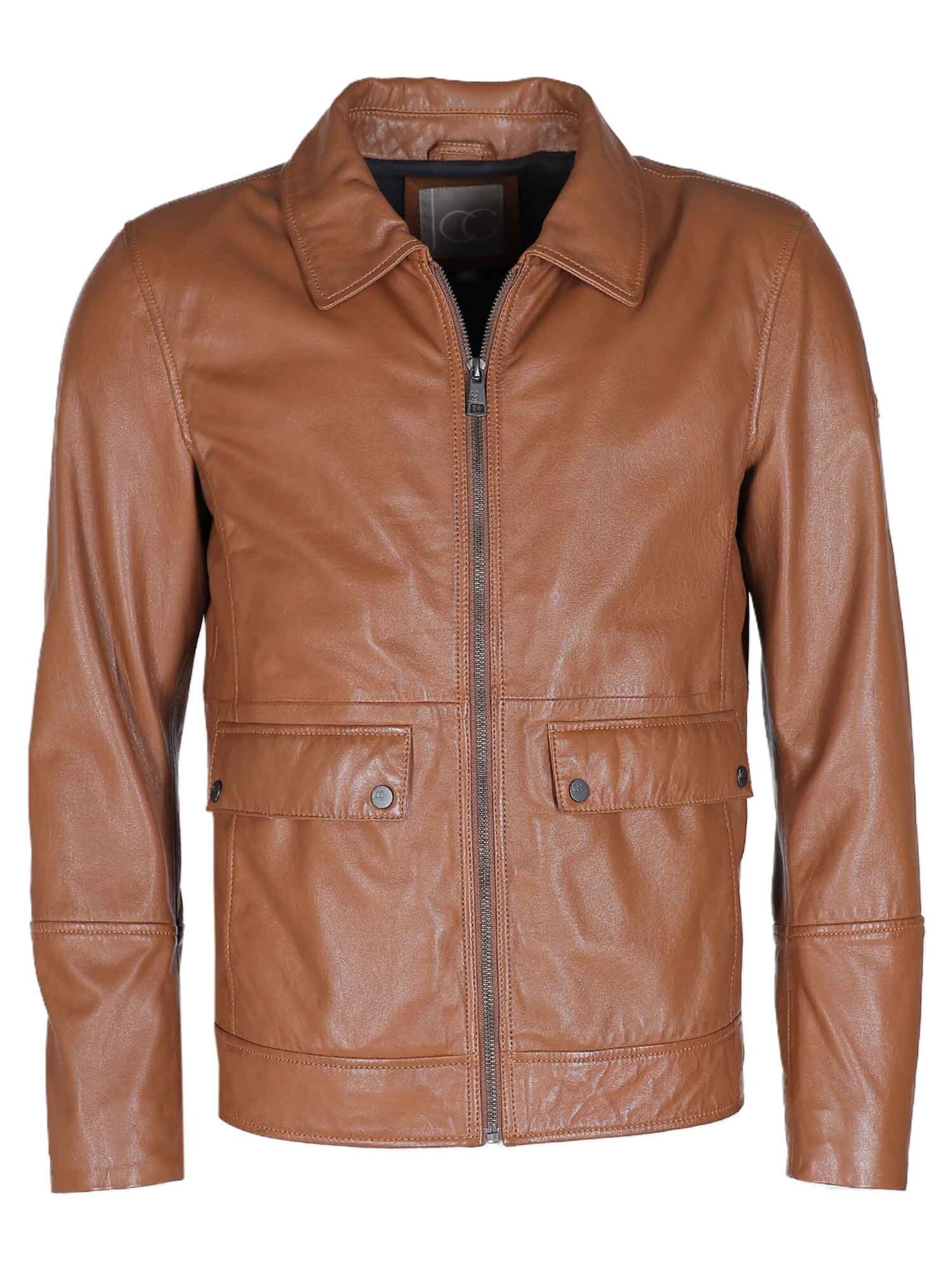 JCC Tussenjas in Bruin: voorkant