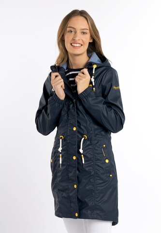 Schmuddelwedda Functionele jas in Blauw: voorkant