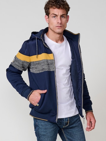 KOROSHI Sweatvest in Blauw