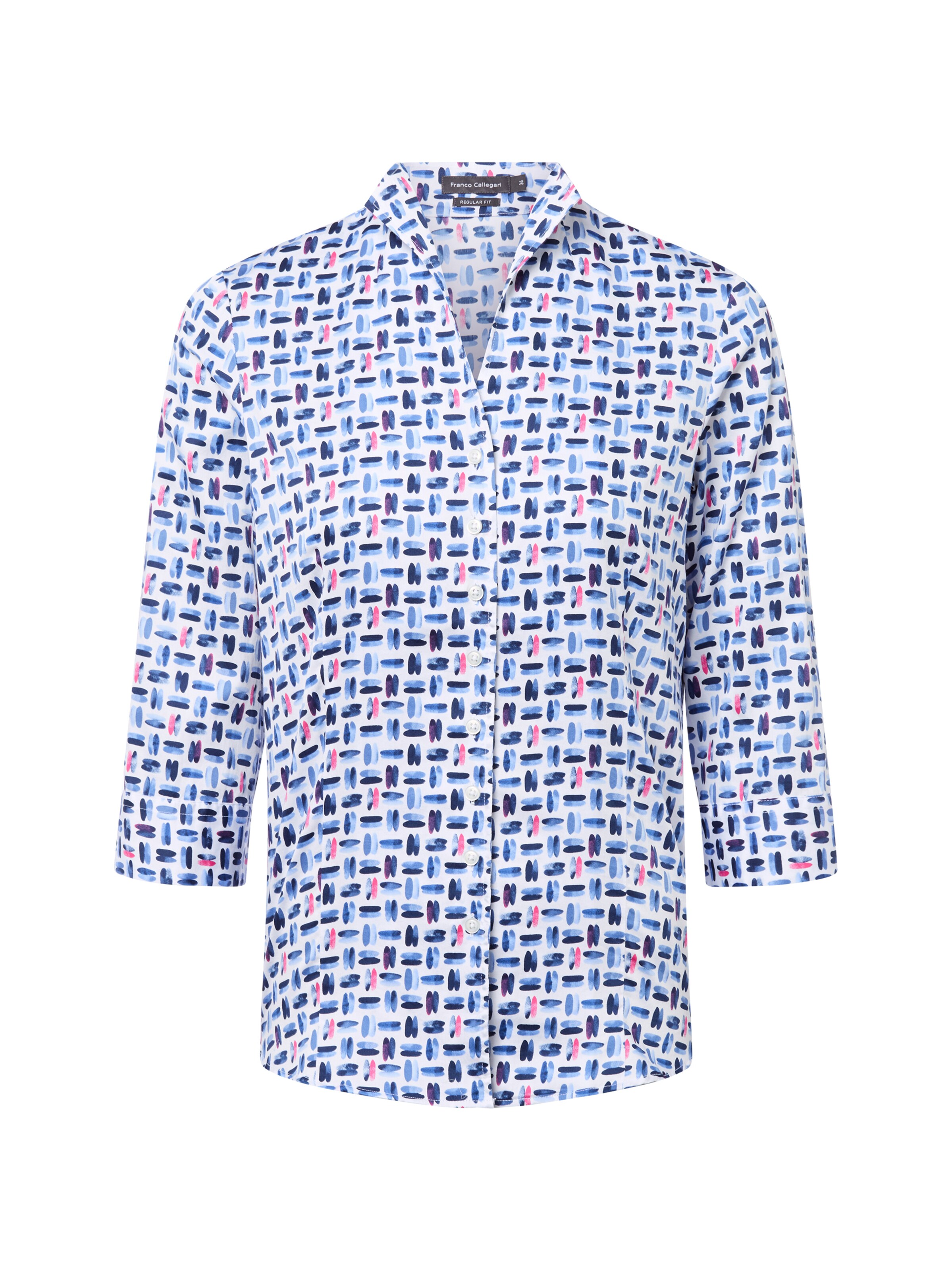 Franco Callegari Blouse in Blue: front