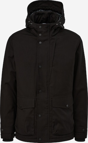s.Oliver Демисезонная куртка в Черный: спереди