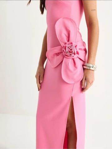 Bianco Lucci Jurk 'Maxi' in Roze