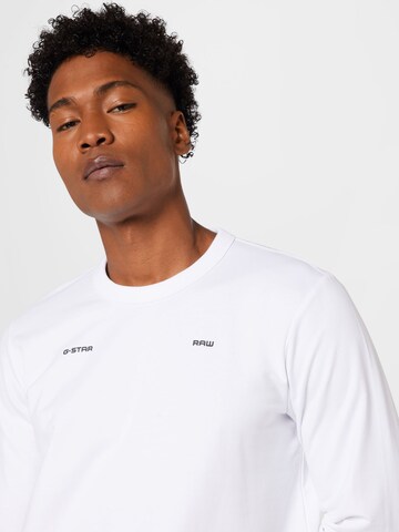 G-Star RAW Shirt 'Tweeter' in Weiß