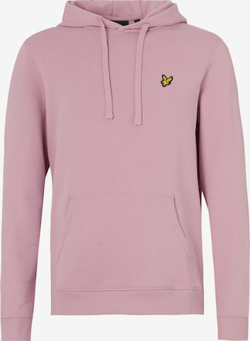 Lyle & Scott Collegepaita värissä vaaleanpunainen: etupuoli