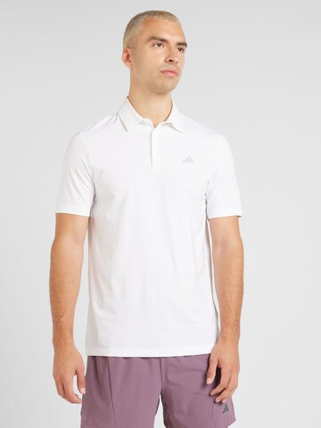 ADIDAS GOLF Functioneel shirt in Wit: voorkant