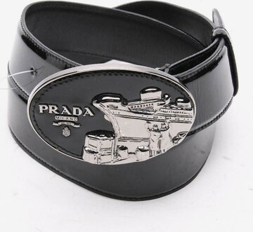 PRADA Gürtel L in Schwarz: predná strana