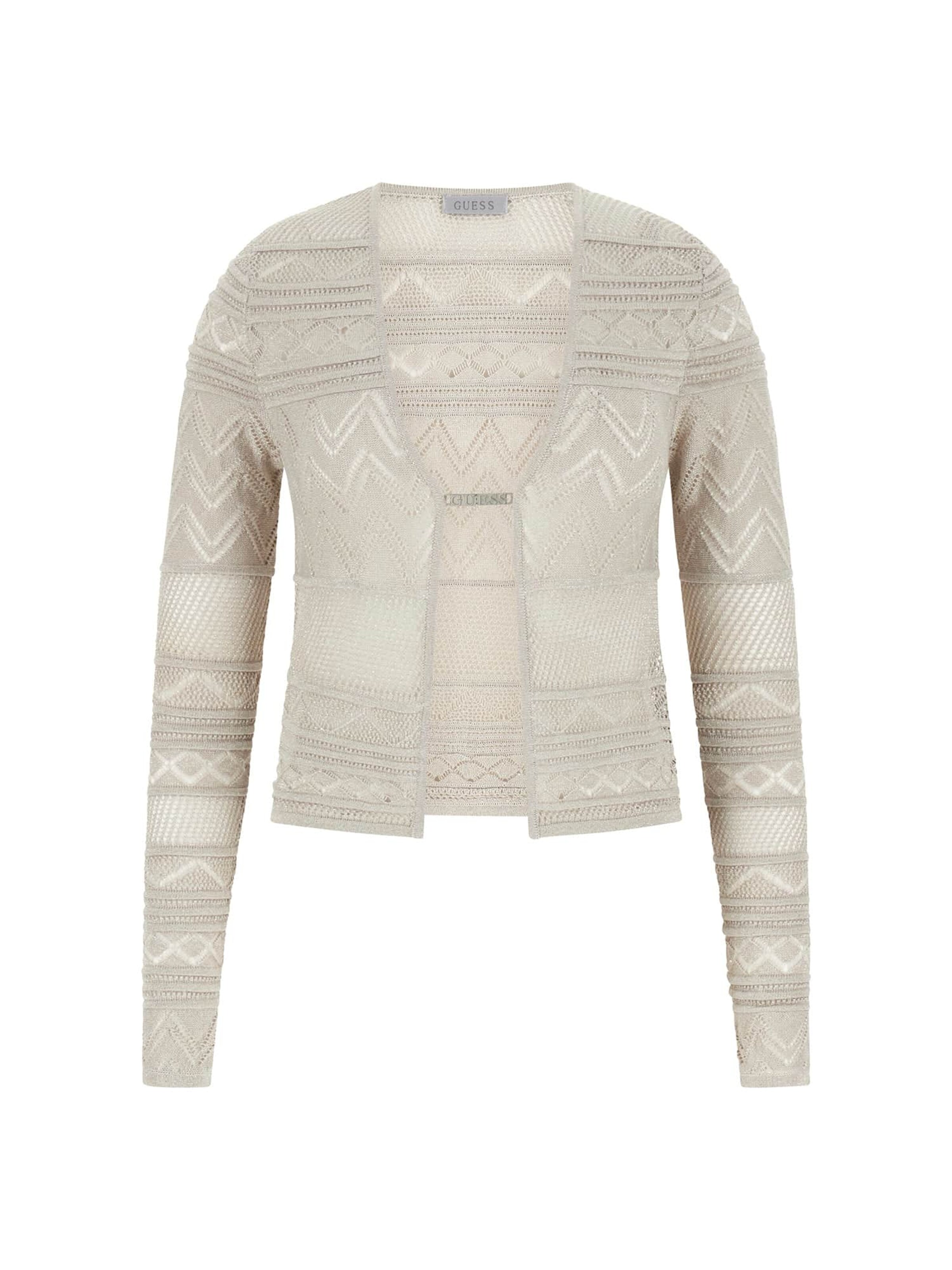 Giacchetta 'Nellie' di GUESS in bianco: frontale