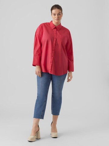 Vero Moda Curve Blus 'JULIE' i rosa