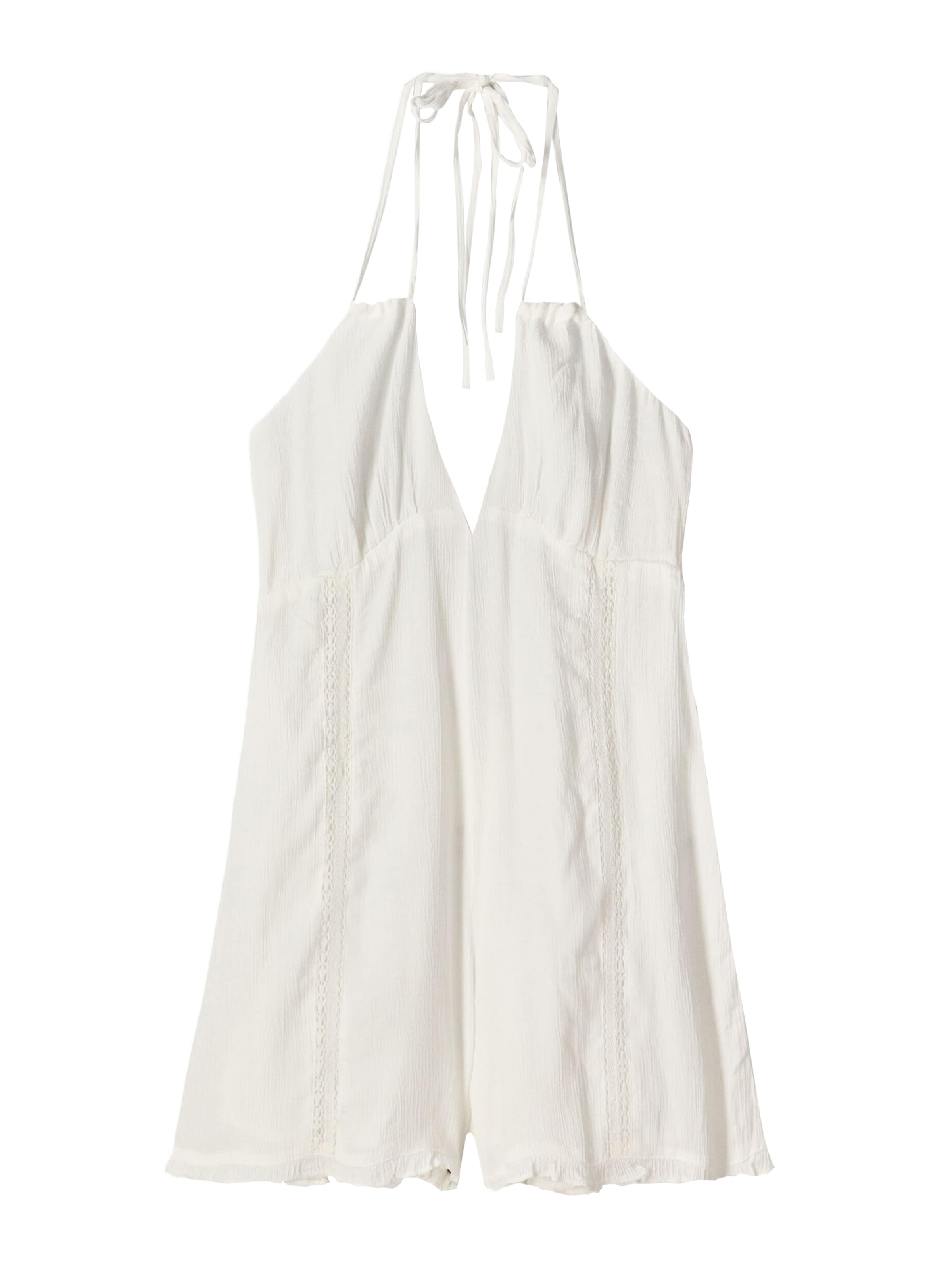 Bershka Jumpsuit i vit: framsida