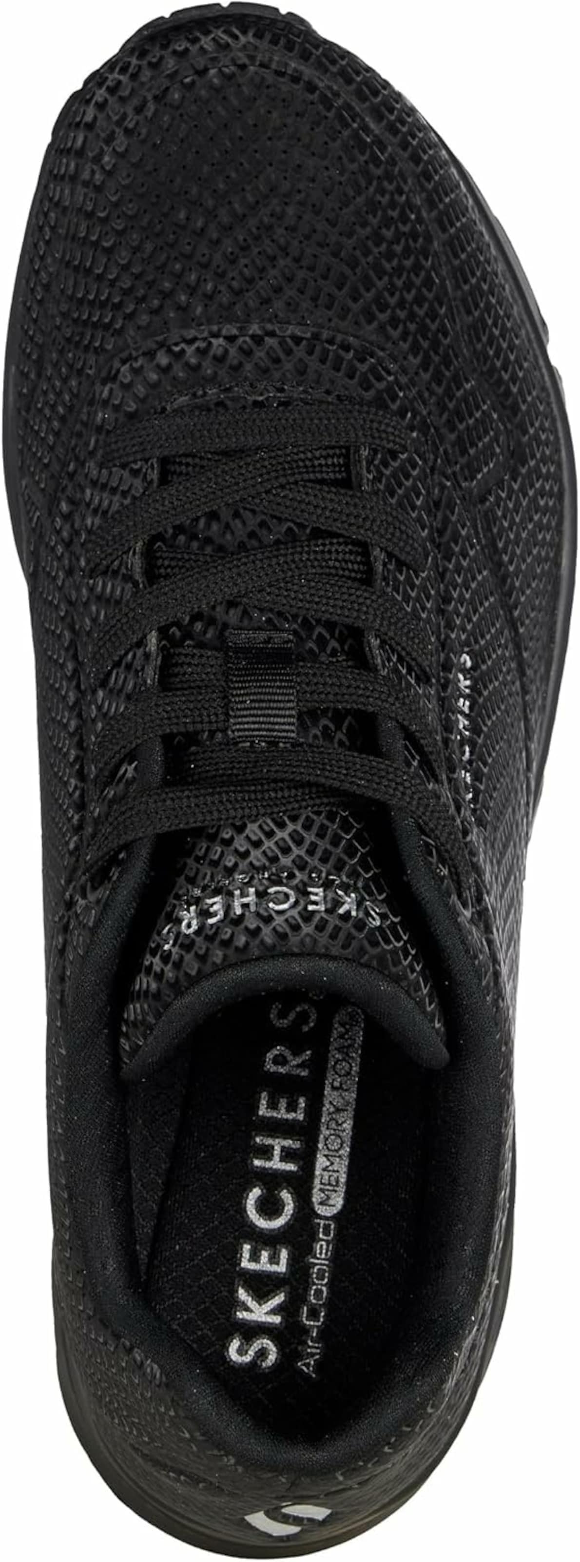 Sneaker bassa 'UNO - SHINY SCALE' di SKECHERS in nero