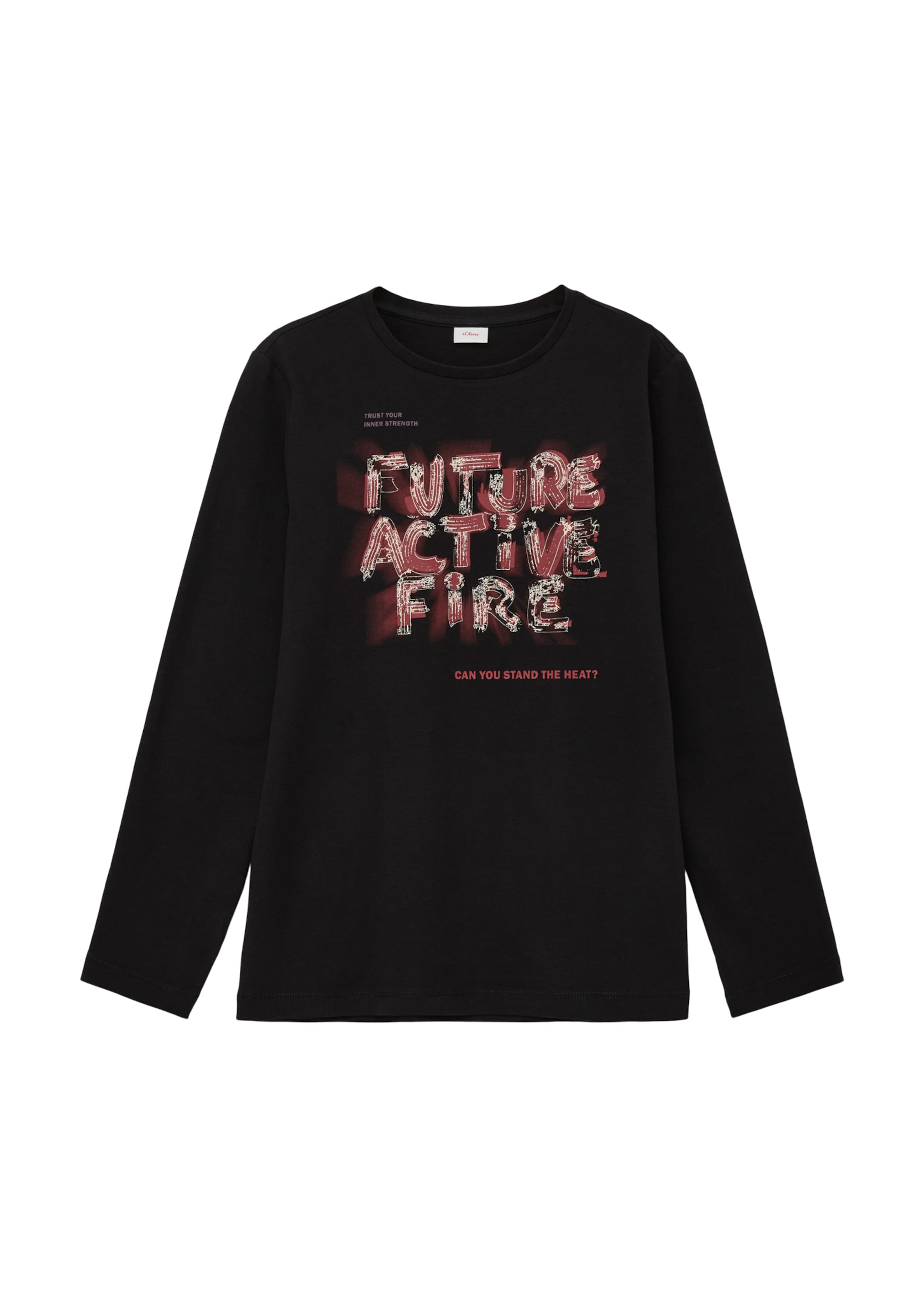 s.Oliver Shirt in Schwarz: Vorderseite