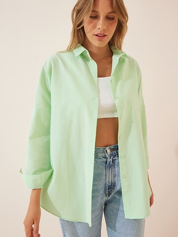 Happiness İstanbul - Blusa em verde: frente