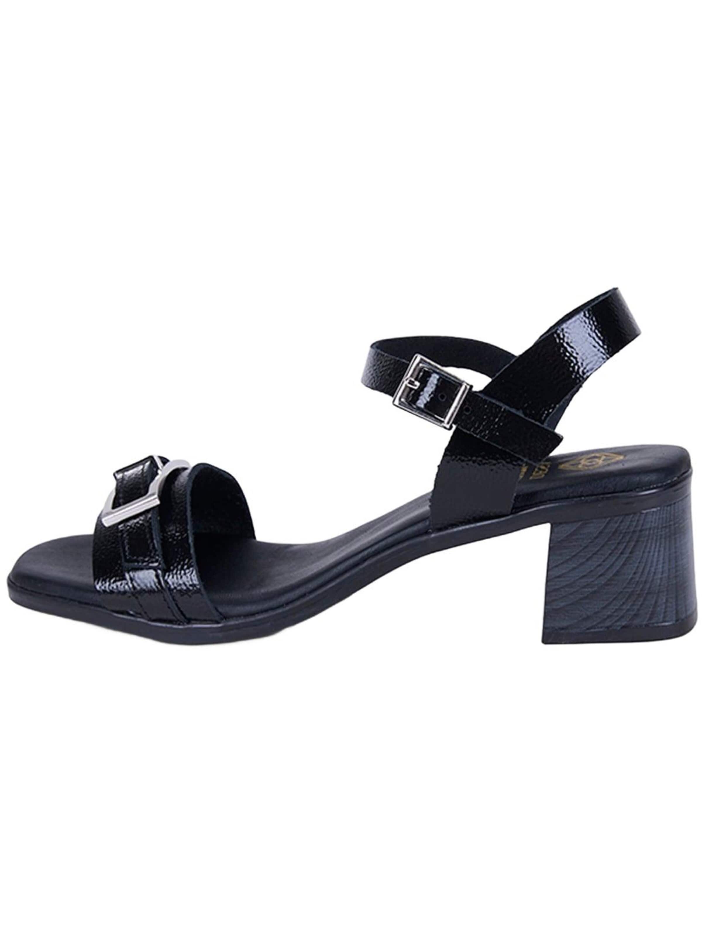 Desa T-bar sandals 'Sandalen mit Blockabsatz' in Black