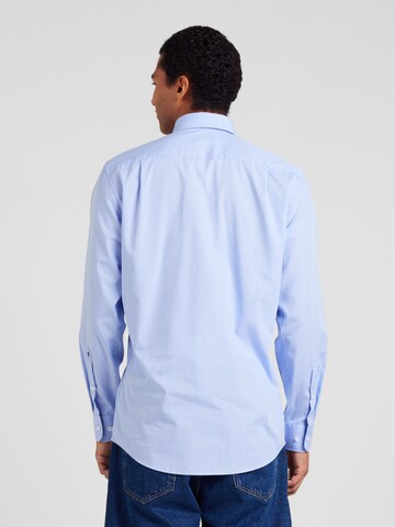 Coupe regular Chemise business SEIDENSTICKER en bleu