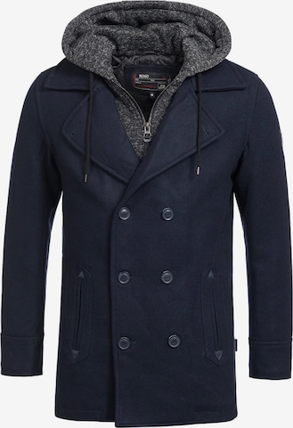 Manteau mi-saison 'Cliff' INDICODE JEANS en bleu : devant