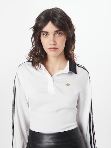 ADIDAS ORIGINALS - Sudadera 'Satin' en blanco