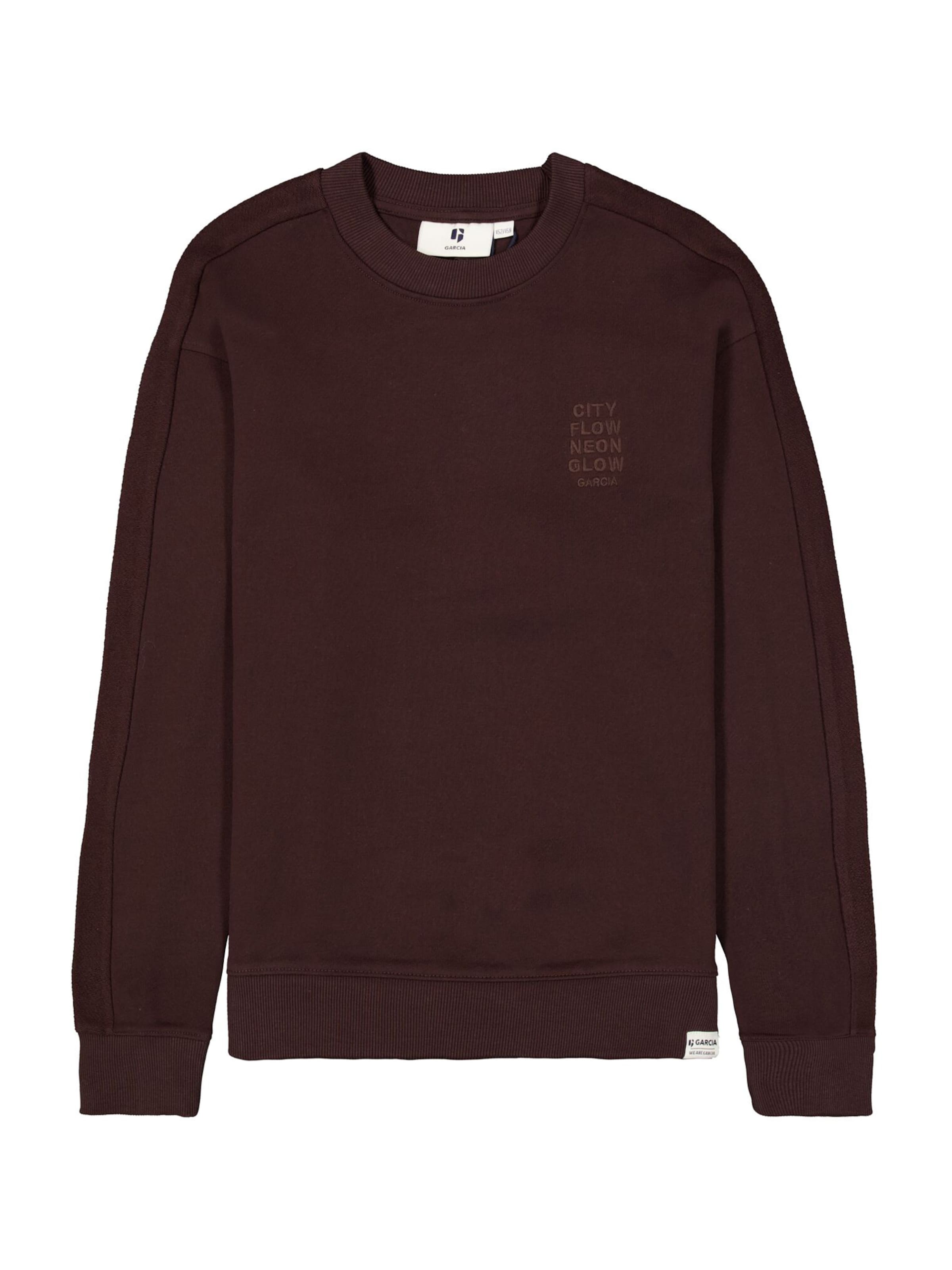 GARCIA Sweatshirt in Brown: front