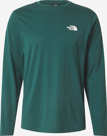 Maglietta 'SIMPLE DOME' di THE NORTH FACE in verde: frontale