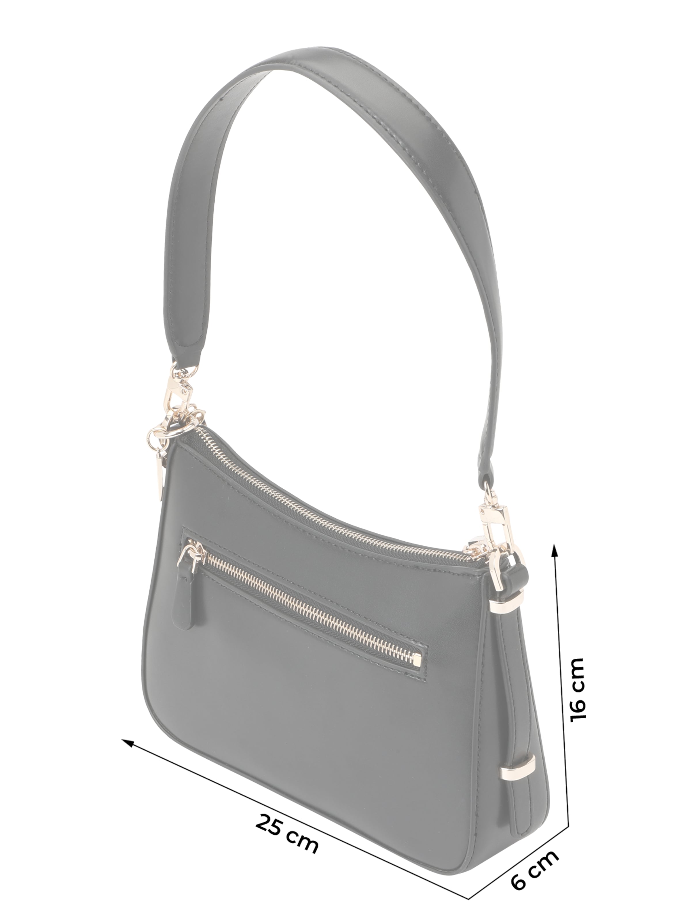 GUESS Schultertasche 'DARYNA' in Schwarz