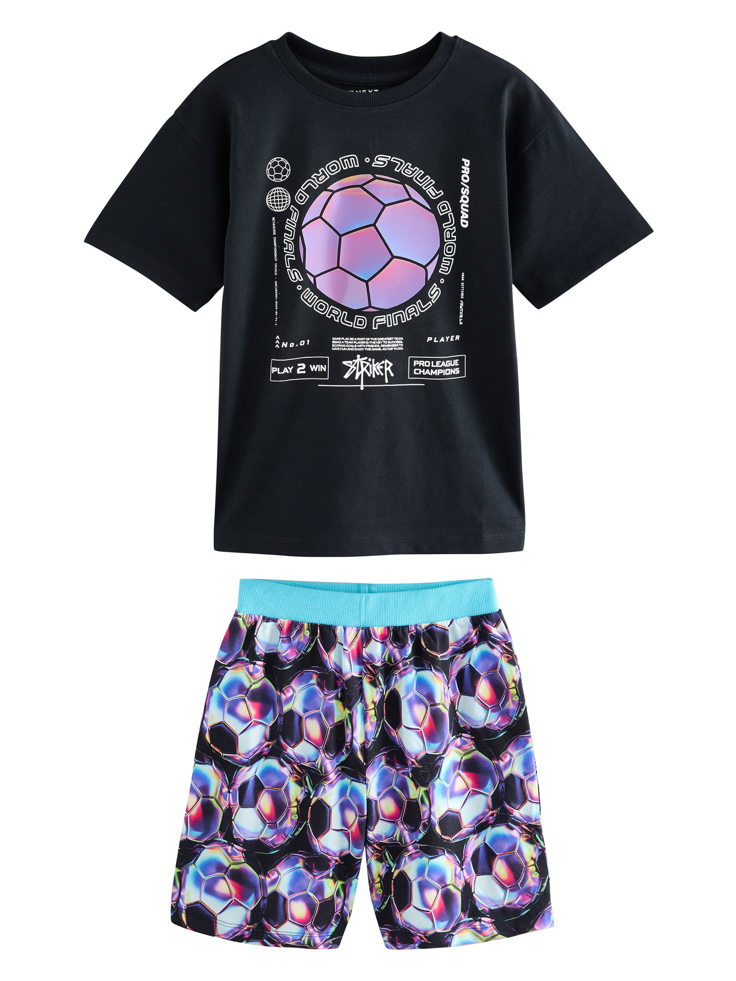 Pyjama Next en noir : devant