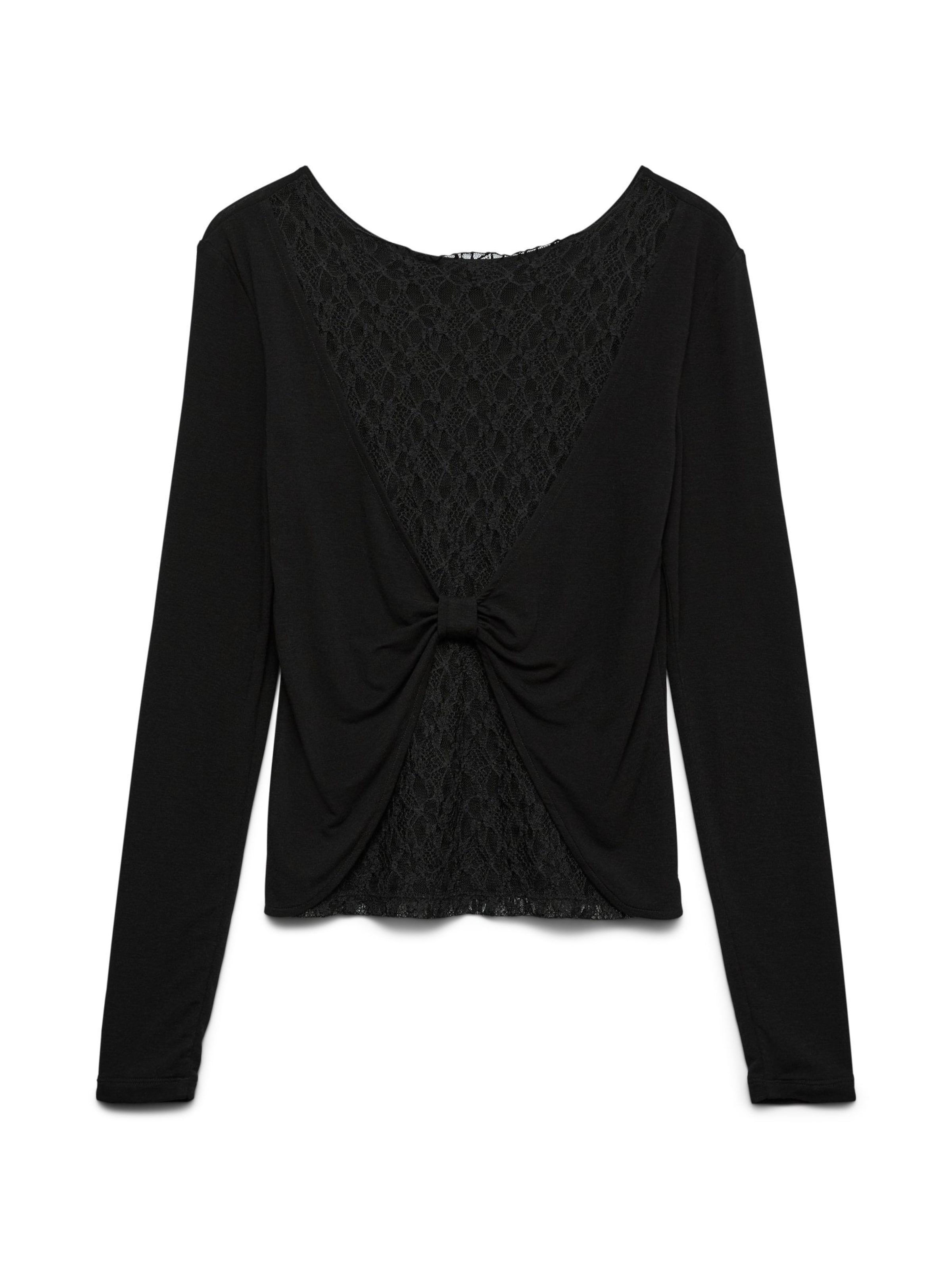 VERO MODA Shirt 'VMMila' in Zwart