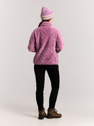 PROTEST Fleece jas 'PRTFinta' in Lila