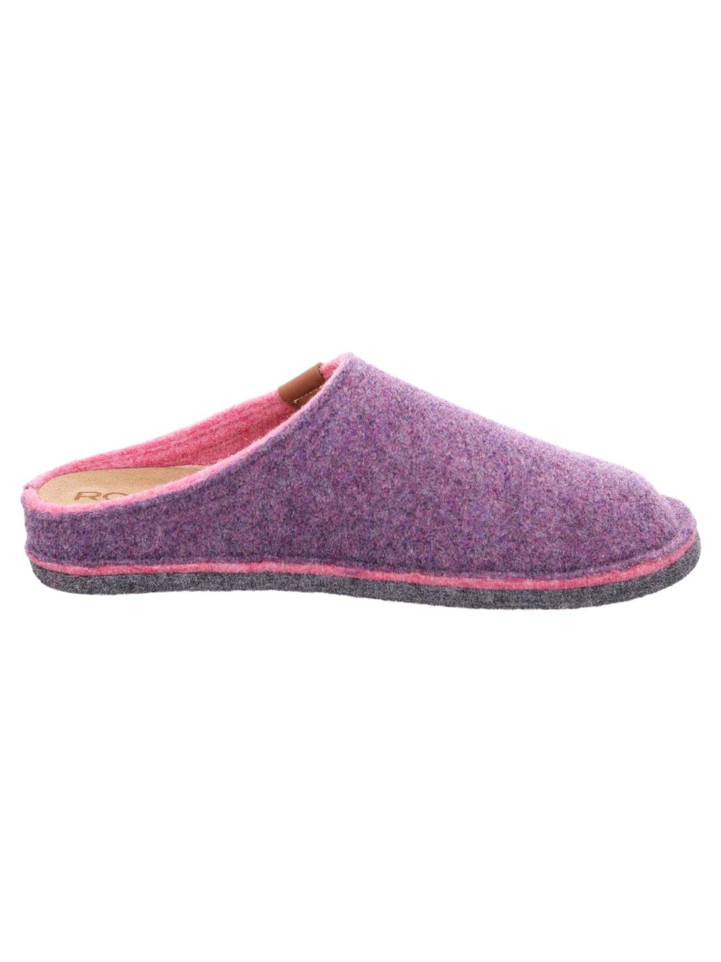 ROHDE Slippers 'Lucca-D' in Purple