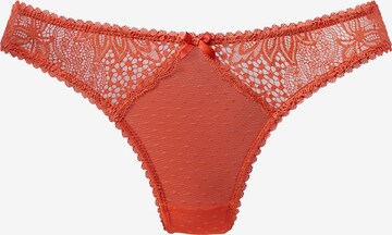 VIVANCE Thong in Red: front