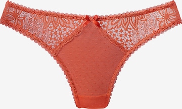 VIVANCE Thong in Red: front