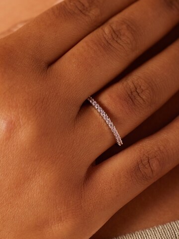 Lucardi Ring 'Chic' in Zilver