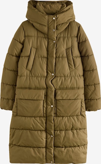 Next Pitkä talvitakki värissä khaki, Tuotenäkymä