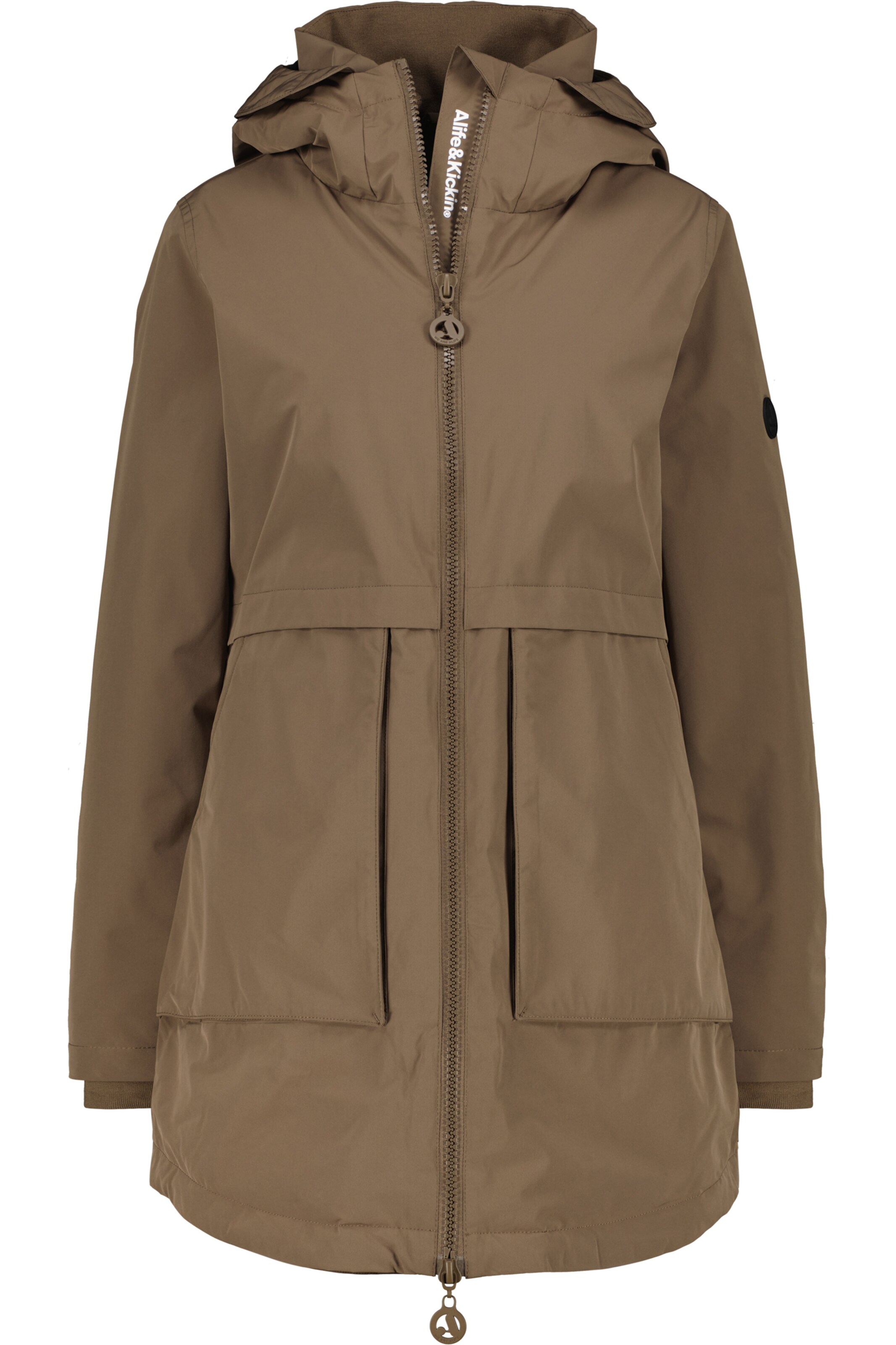 Parka invernale 'AKMalu A' di alife & kickin in marrone: frontale