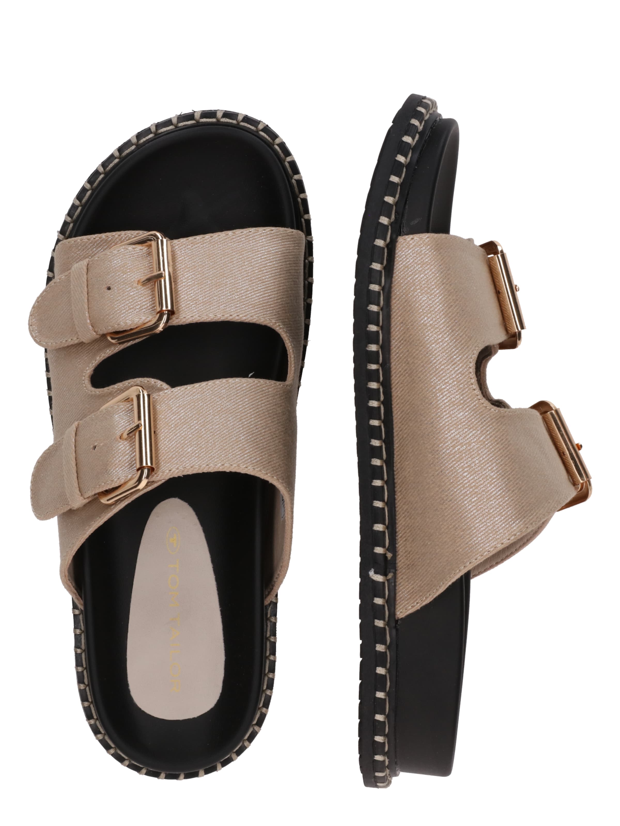 Mule TOM TAILOR en or