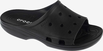 Crocs Strand-/Badeschuh 'Crocs Saturday Slide W' in Schwarz: Vorderseite