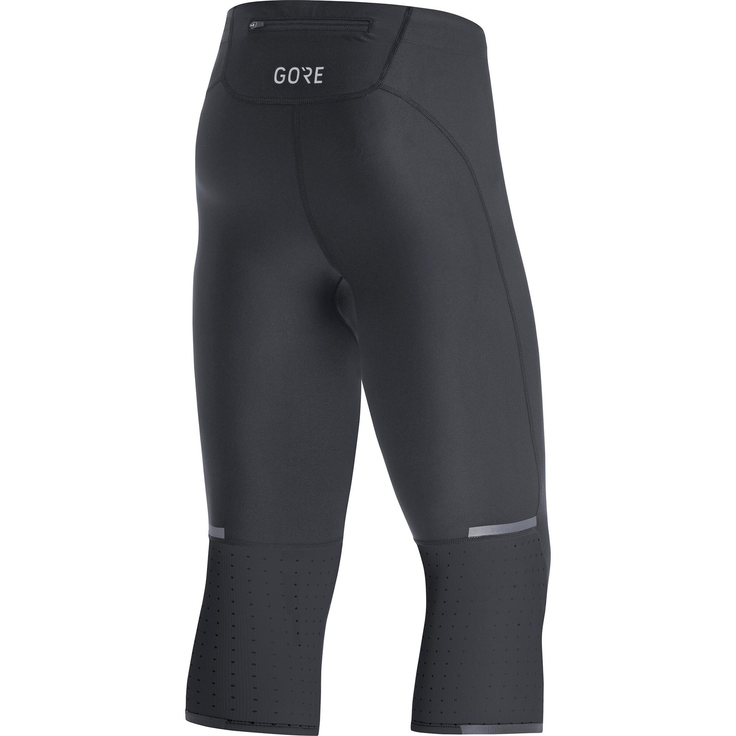 GORE WEAR Skinny Lauftights 'Impulse' in Schwarz