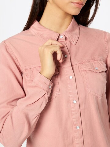 Camicia da donna 'Vibista' di VILA in rosa