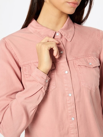 VILA - Blusa 'Vibista' em rosa