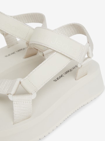 Calvin Klein Jeans Sandaal, värv valge