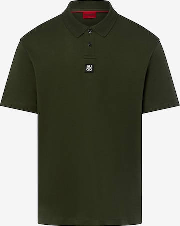 T-Shirt HUGO en vert : devant