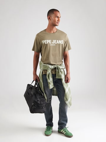 Tricou de la Pepe Jeans pe verde