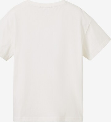 T-Shirt TOM TAILOR en blanc