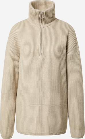 NA-KD Sweater in Beige: front