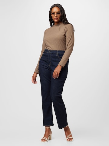 Levi's® Plus Normální Džíny '724 PL HR Straight' – modrá