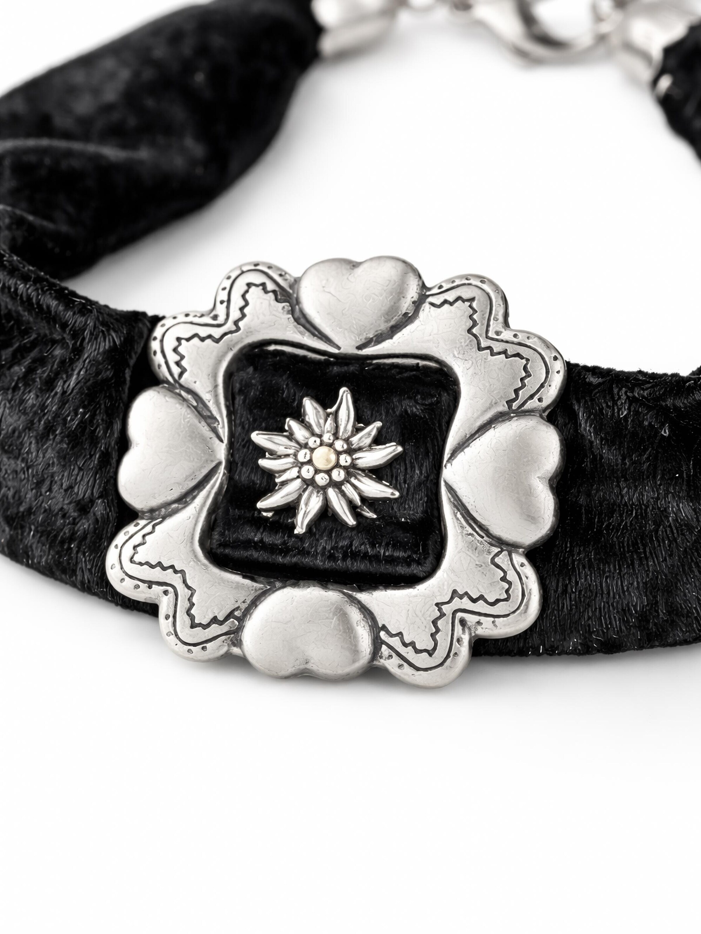 Allgäu Rebell Necklace 'Anette' in Black