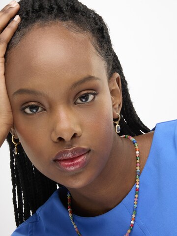 Luxenter Earrings 'Liw' in Grey