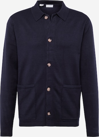 SELECTED HOMME Cardigan 'TELLER' i blå: forside