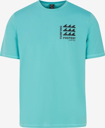 PROTEST Funktionsshirt 'PRTDeer' in Grün: Vorderseite