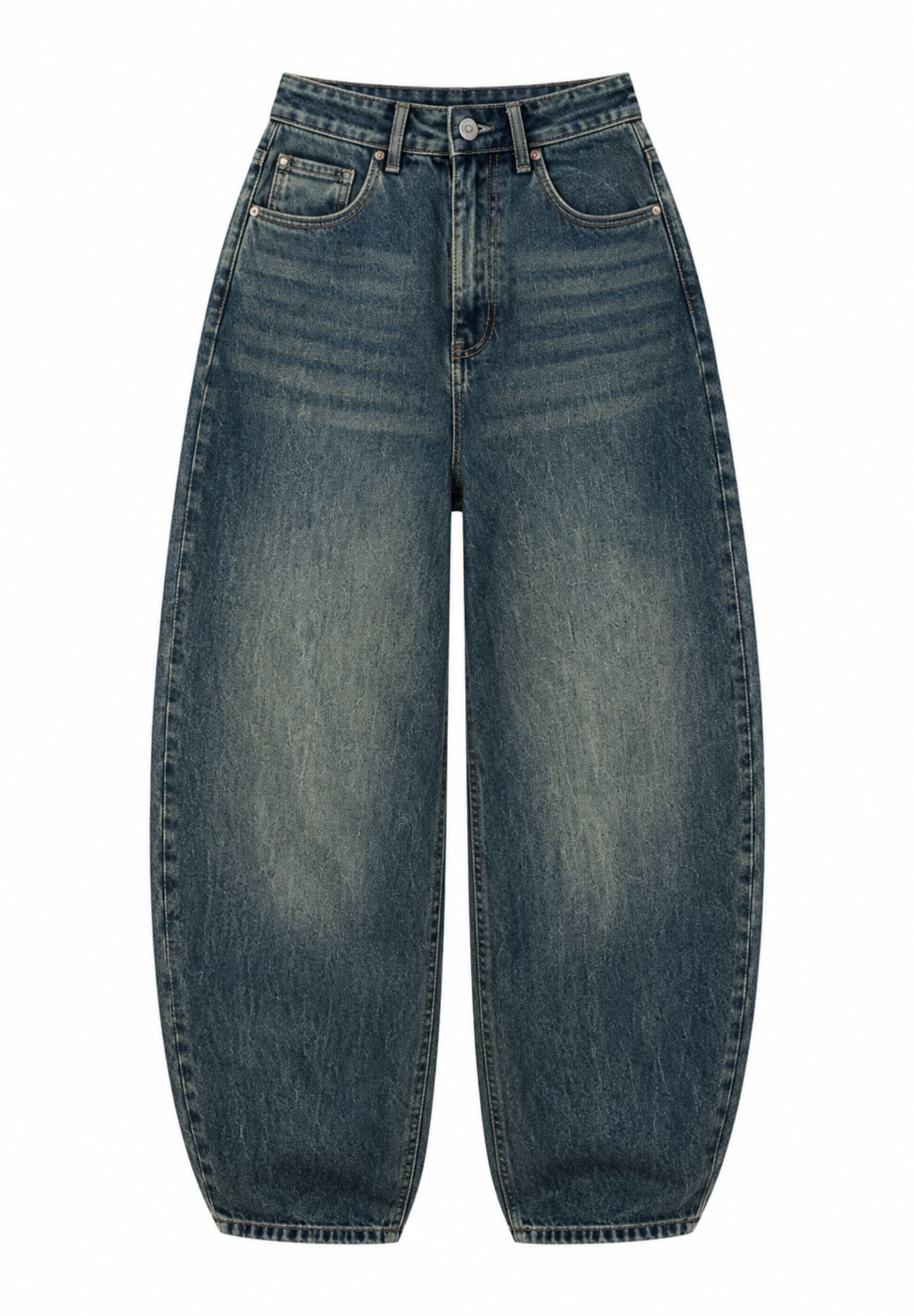 Elara Jeans in 25-26 in de kleur Blauw, Productweergave