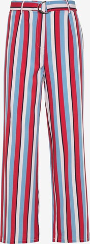 Wide Leg Pantalon usha BLUE LABEL en mélange de couleurs : devant