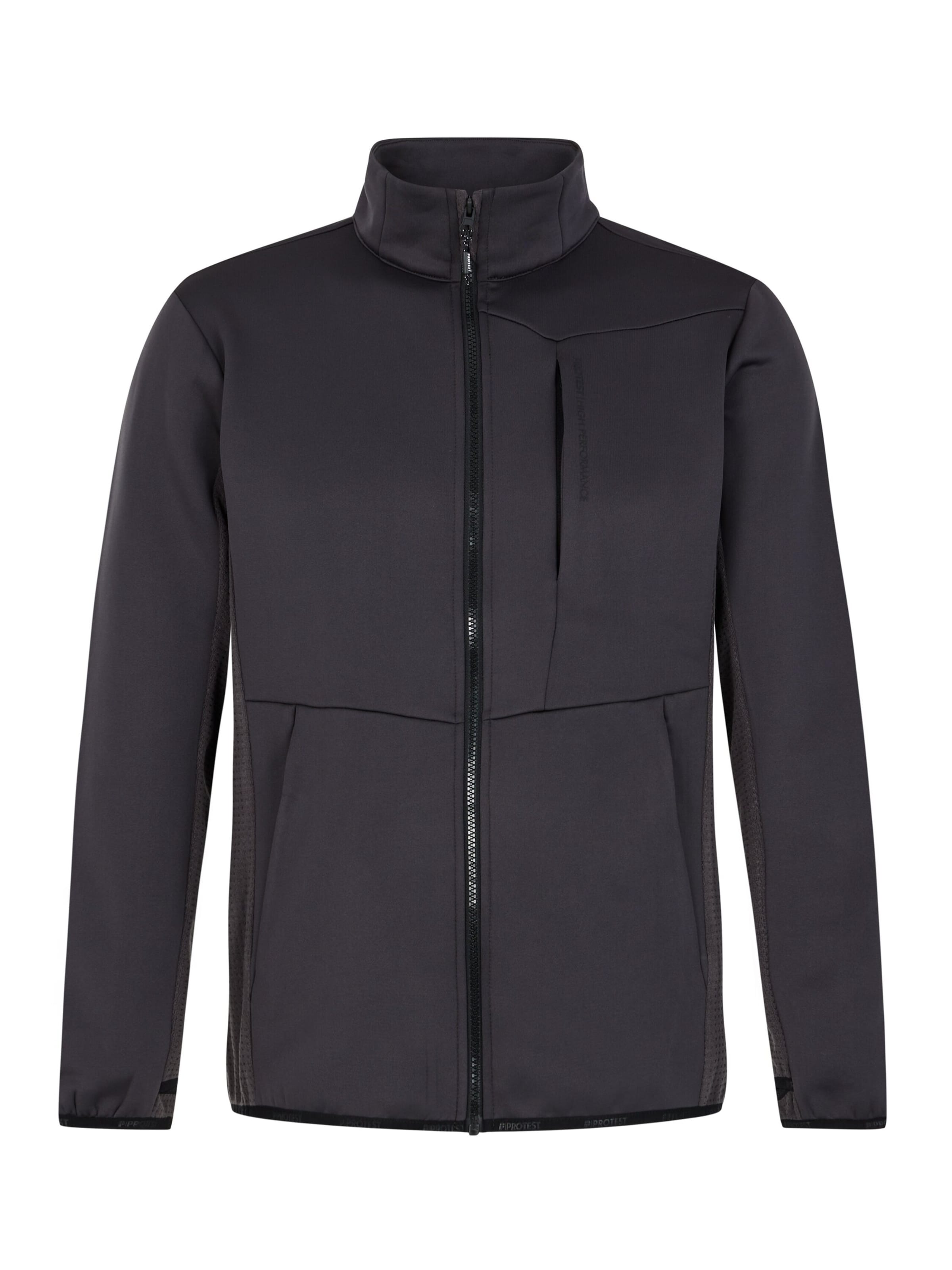 PROTEST Fleecejacke 'PRTFRAPTON'‌ in Grau: Vorderseite